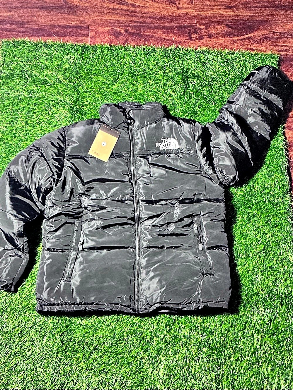 The North Face Black Puffer Jacket Size Large NWT